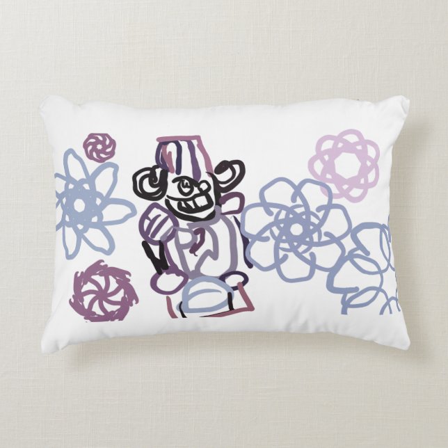 Nutcracker winter  decorative cushion (Front)