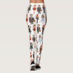 Nutcracker Winter Holiday Ugly Christmas Leggings<br><div class="desc">This adorable design features magical characters from one of the most loved Christmas tales of all time,  The Nutcracker.</div>