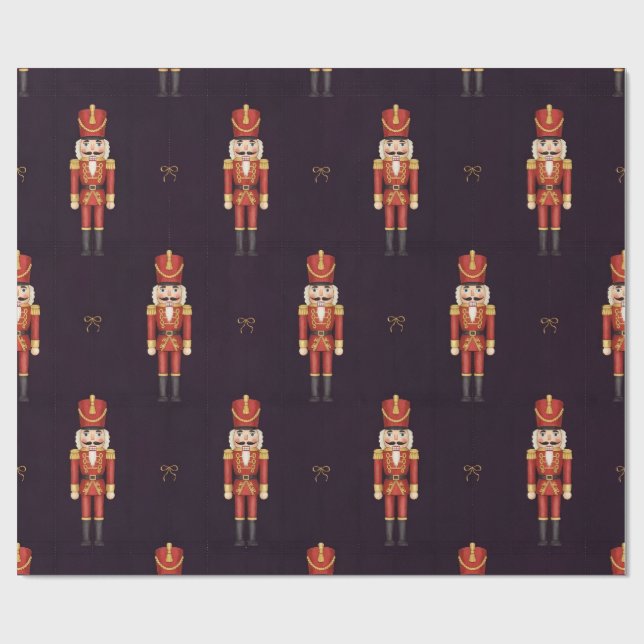 Nutcracker Wrapping Paper (Flat)