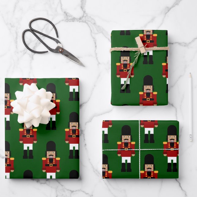 Nutcracker - wrapping paper sheet (Front)