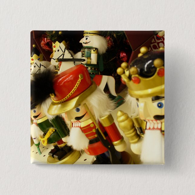 Nutcrackers 4 15 cm square badge (Front)