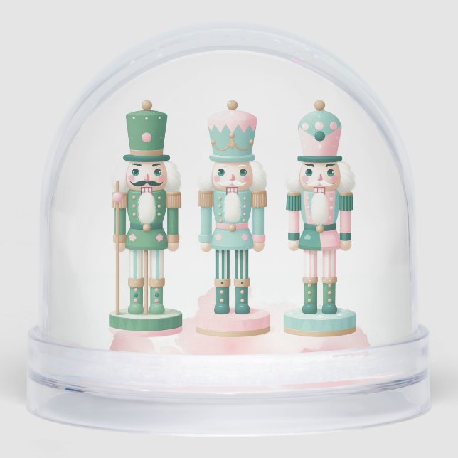 Nutcrackers Ballet Inspired  Snowglobe (Front)