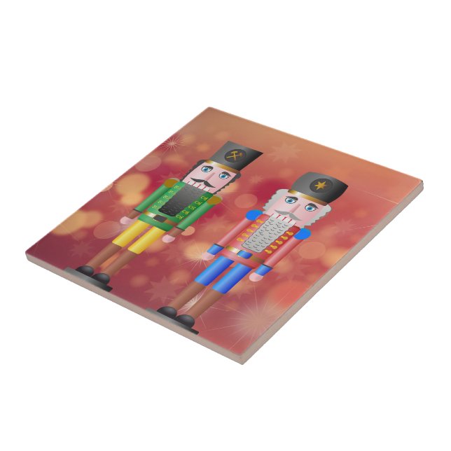 Nutcrackers Ceramic Tile (Side)