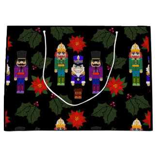 Nutcrackers Christmas Gift Bag