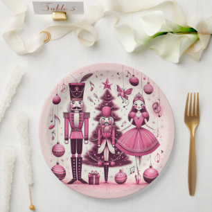 Nutcrackers Christmas Plate