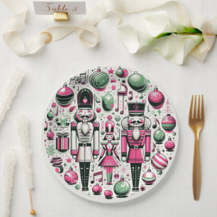 Nutcrackers Christmas Plate