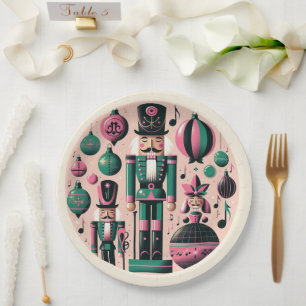 Nutcrackers Christmas Plate