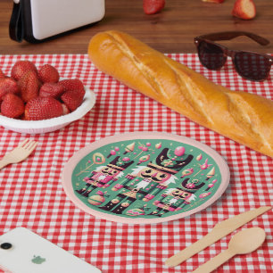 Nutcrackers Christmas Plate