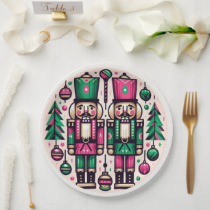 Nutcrackers Christmas Plate