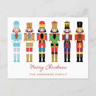 NUTCRACKERS CHRISTMAS  POSTCARD