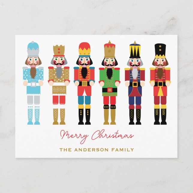 NUTCRACKERS CHRISTMAS  POSTCARD (Front)