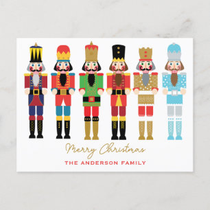 NUTCRACKERS CHRISTMAS  POSTCARD