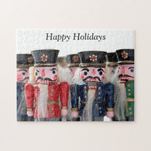 nutcrackers group happy holidays puzzle