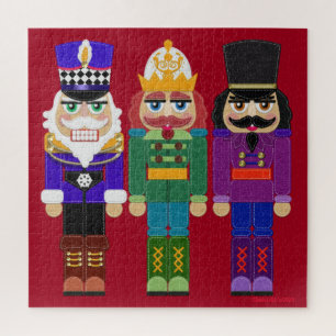 Nutcrackers Holiday Gift Jigsaw Puzzle