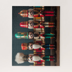 Nutcrackers in a row jigsaw puzzle