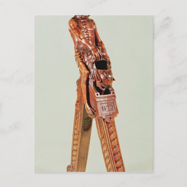 Nutcrackers in the form of a man postcard (Front)