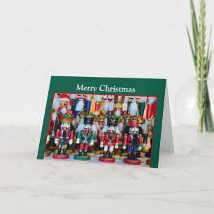 Nutcrackers Merry Christmas Holiday Card