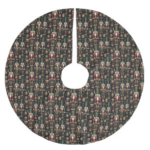 Nutcrackers Pattern Tree Skirt