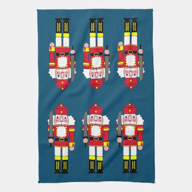 Nutcrackers Tea Towel (Vertical)