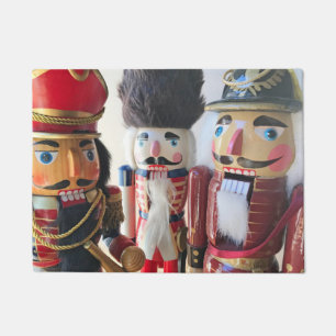 Nutcrackers together doormat