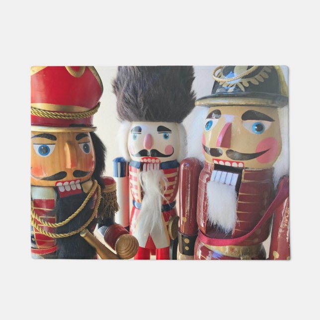 Nutcrackers together doormat (Front)