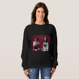 Nutcrackers with ornaments sweatshirt