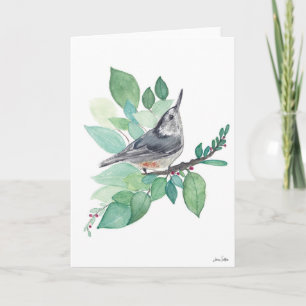 Nuthatch Bird Card