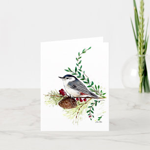Nuthatch Bird Card