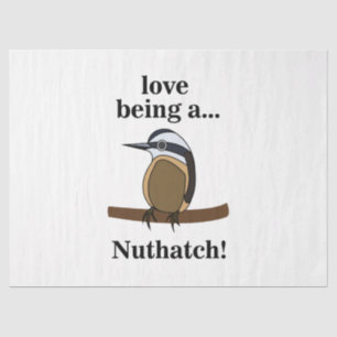 Nuthatch Bird Tissue Paper