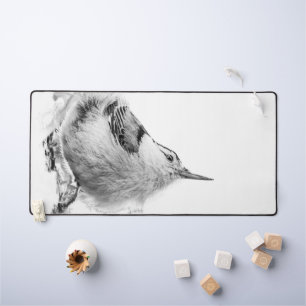 Nuthatch, Canadian Bird Photography Desk Mat