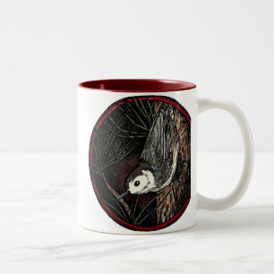Nuthatch Winter Bird Mug (large)