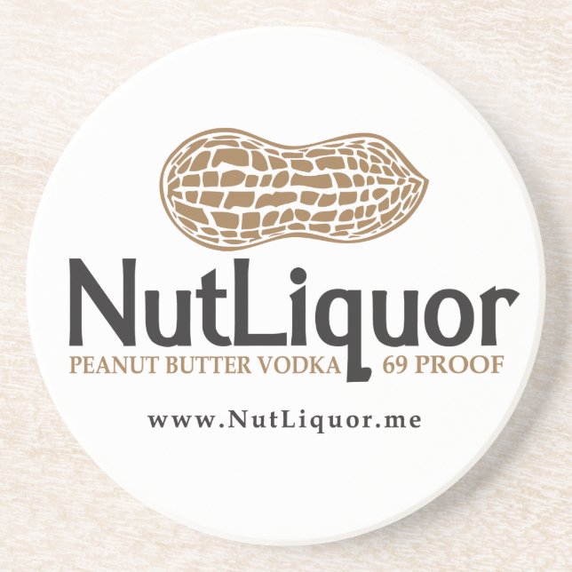 NutLiquor Coaster (Front)