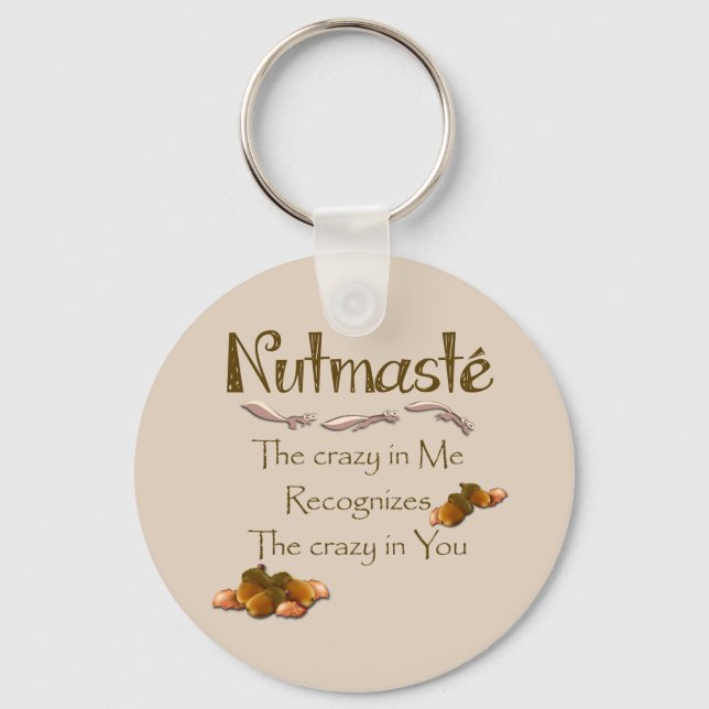 Nutmaste Key Ring (Front)