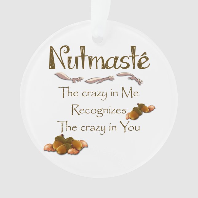 Nutmaste Ornament (Front)