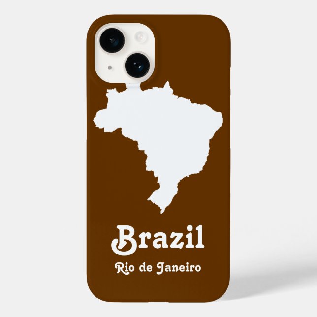 Nutmeg Festive Brazil at Emporio Moffa Case-Mate iPhone Case (Back)