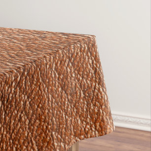 Nutmeg Leather Tablecloth