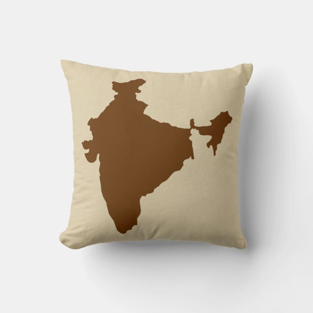 Nutmeg Spice Moods India Cushion (Front)