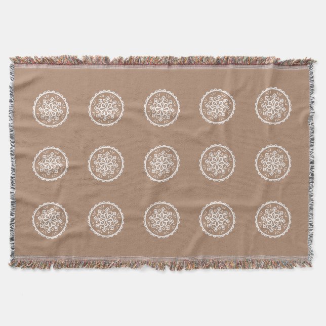 Nutmeg Throw Blanket (Front)