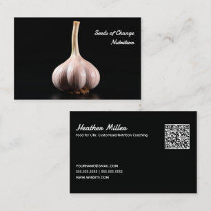 Nutrition Coach Customised QR Business Card