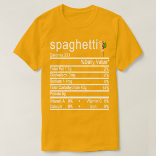 Nutrition Facts label T-Shirt