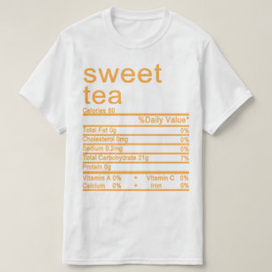 Nutrition Facts label T-Shirt