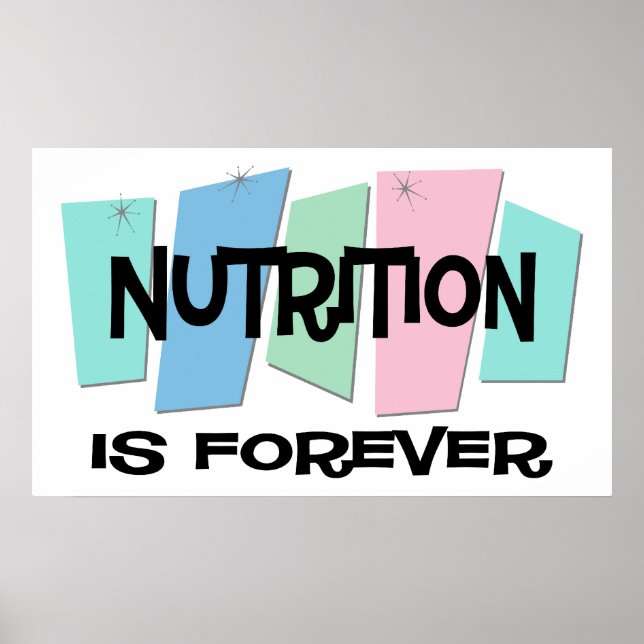 Nutrition Is Forever Poster (Front)