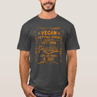 Nutrition Vegetarian Food vintage T-Shirt