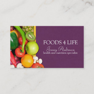 Nutritionist Business Card