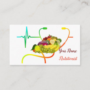 Nutritionist Business Card