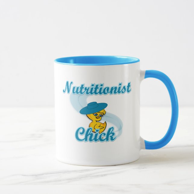 Nutritionist Chick #3 Mug (Right)
