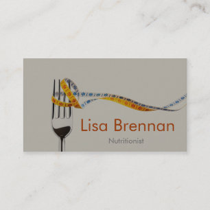 Nutritionist / Dietician / Doctor / Private Clinic Business Card