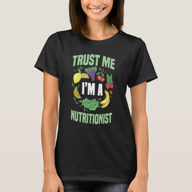 Nutritionist Dietician Health Coaches RDN Medical  T-Shirt (Front)