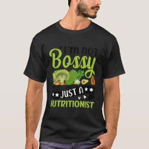 Nutritionist Ninja Healthy Eating Funny Registered T-Shirt