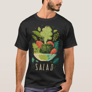 Nutritionist Salad for Dietician and Vegan 2 T-Shirt